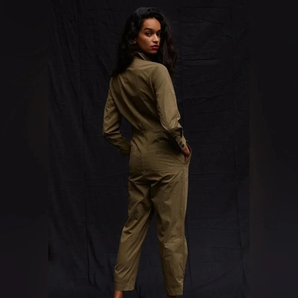 Thakoon NWT Utility jumpsuit in olive size XS - Picture 4 of 11